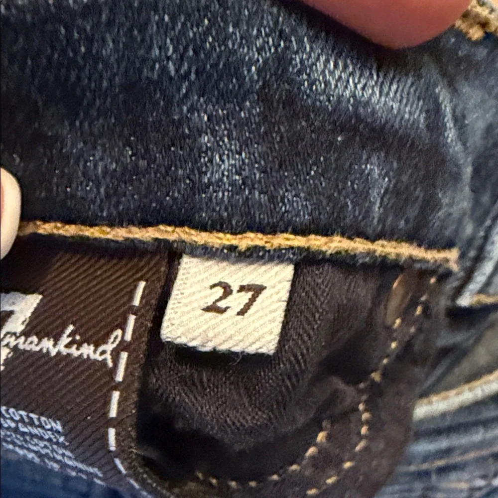 💕 7 For All Mankind Medium Blue Skinny Jeans - Picture 5 of 8